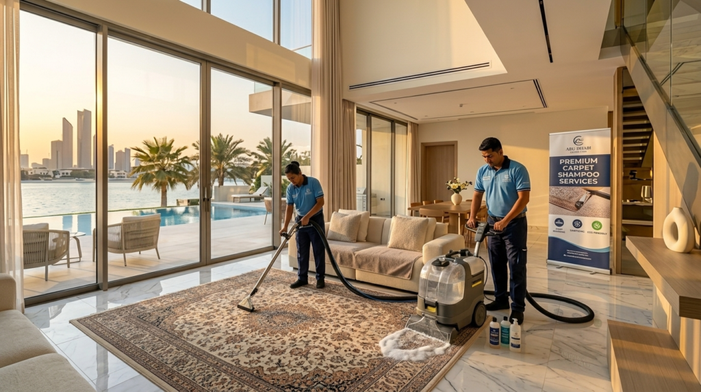 Carpet Shampoo Services Abu Dhabi