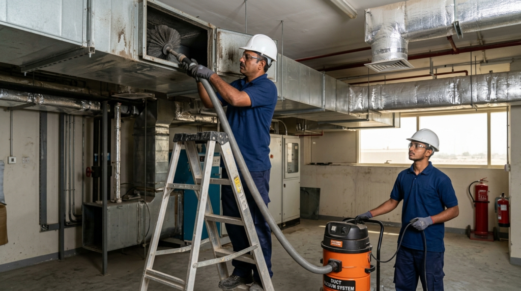 AC Duct Cleaning Mussafah Abu Dhabi