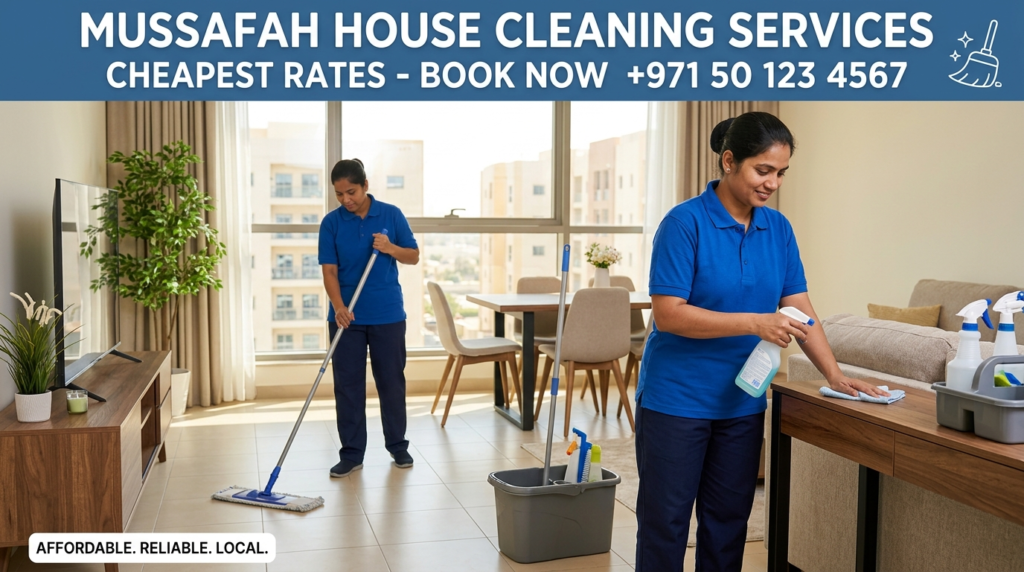 Cheapest House Cleaning Services Mussafah