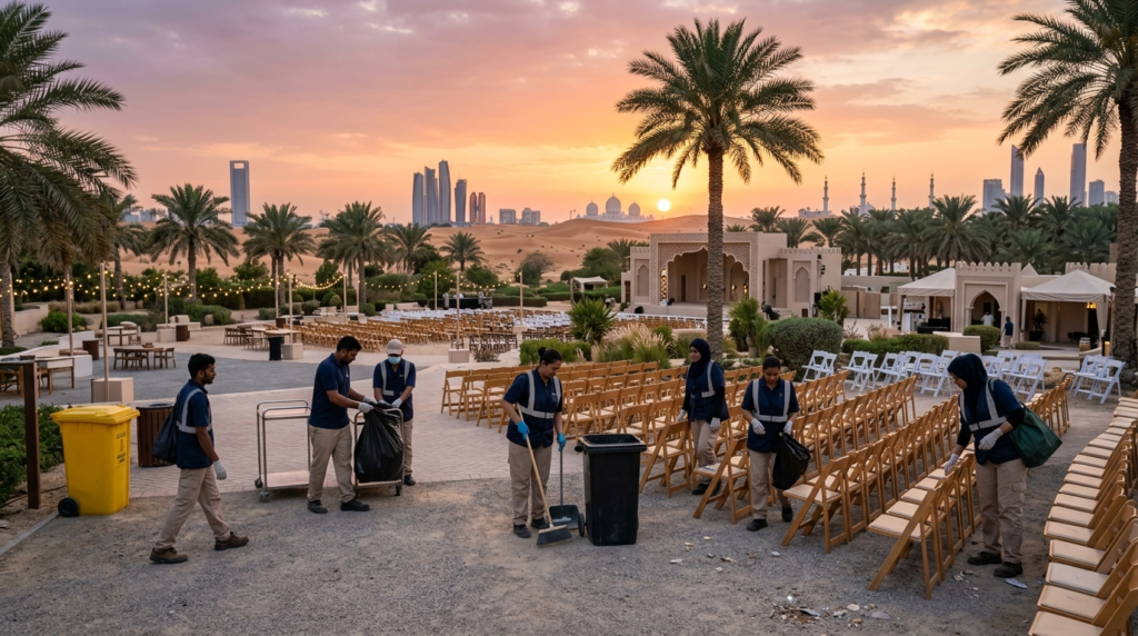 Event Cleaning Services in Abu Dhabi