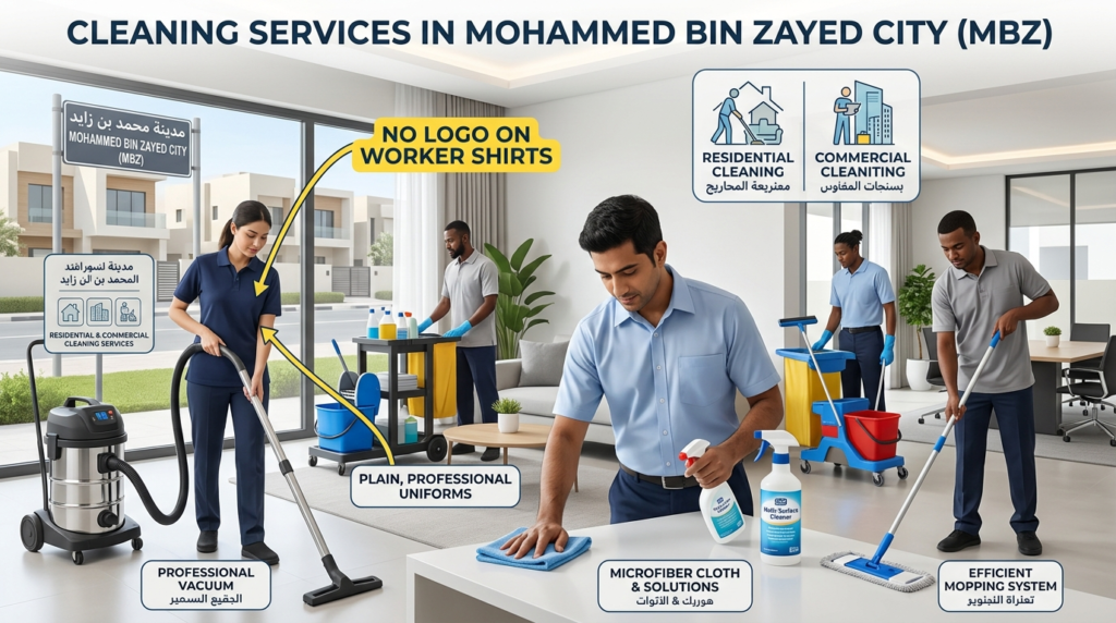 Cleaning Services in Mohammed Bin Zayed City