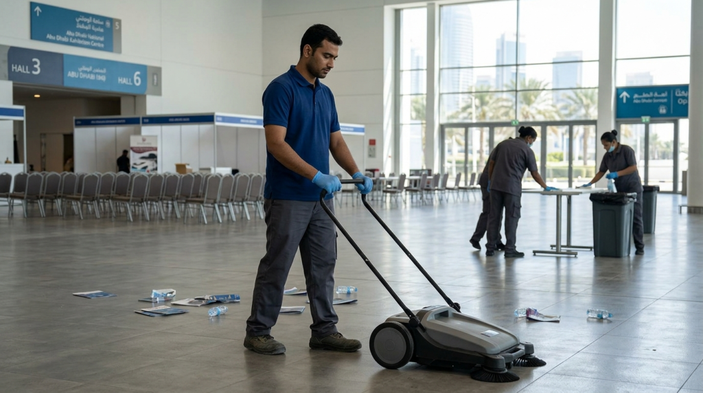 External Building Cleaning and Installation Works Abu Dhabi