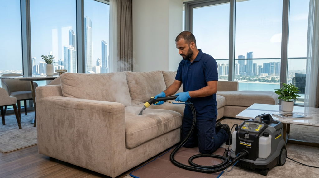 Sofa Steam Cleaning Abu Dhabi