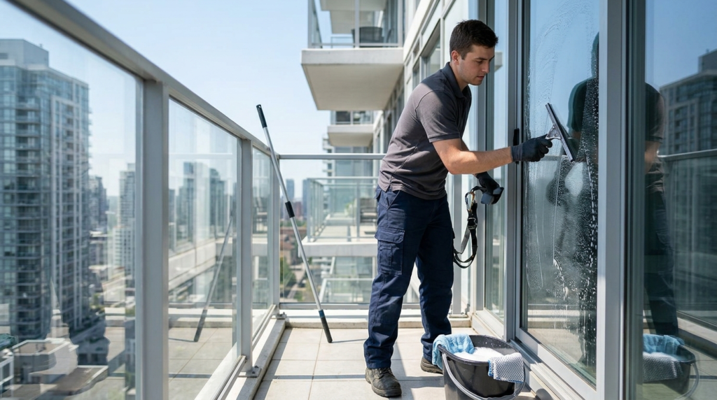 Balcony Window Cleaning Services