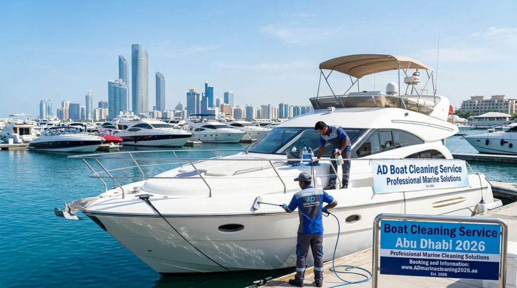 Boat cleanings services Abu Dhabi