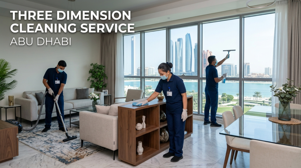 Three Dimension Cleaning Service Abu Dhabi