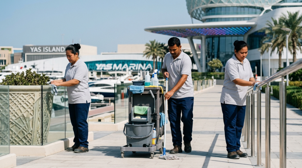 Cleaning Services in Yas Island