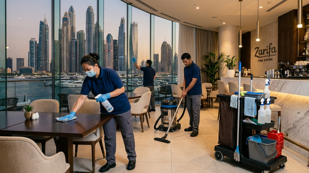 Restaurant & Cafe Cleaning Services in Dubai