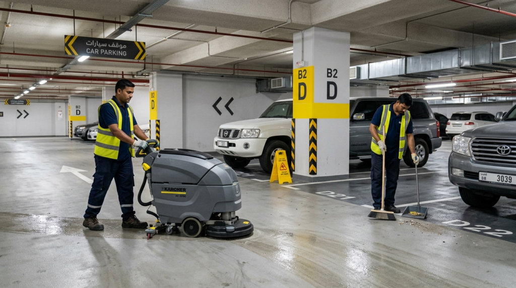Car Parking Cleaning Service Abu Dhabi