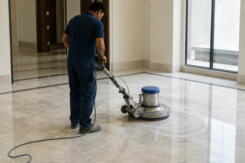 Floor Polishing Services Abu Dhabi