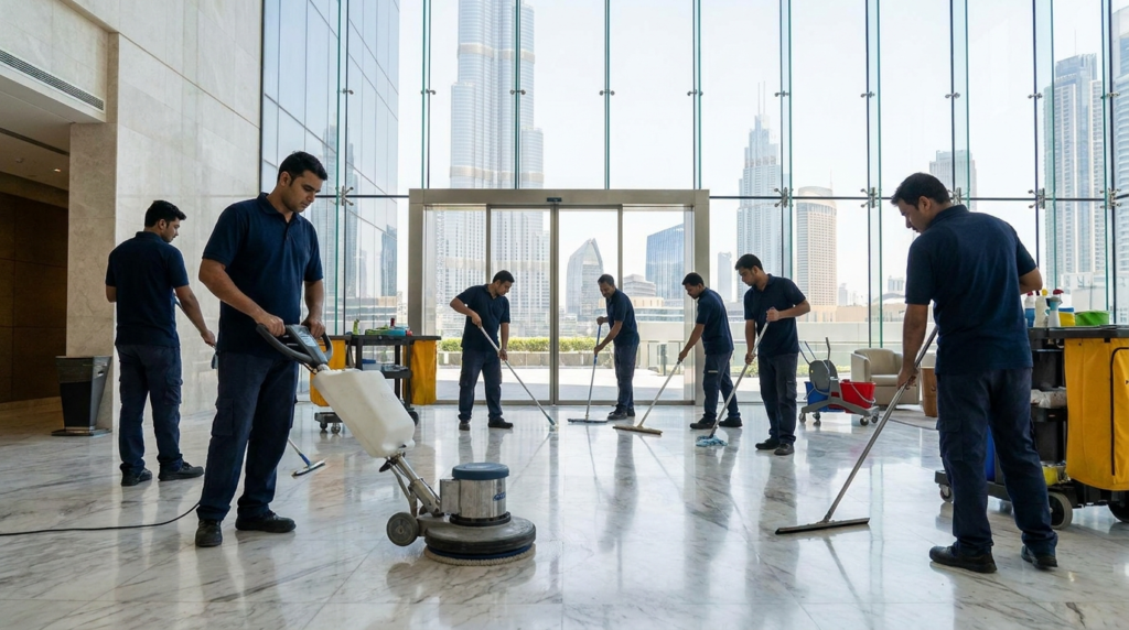 Commercial Deep Cleaning Services in Dubai