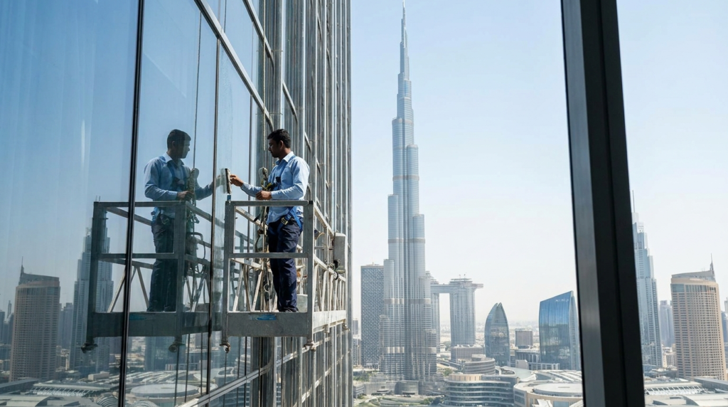 Window Cleaning Services in Dubai